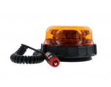 LED Blitz- und Rundumkennleuchte PEGASUS, mit Magnetfuss 3 Funktionen (rotierend, Blitz, Doppelblitz), gelb